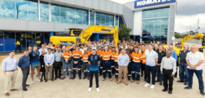 Komatsu's 'Live Your Dream' Initiative Empowers Australian Communities