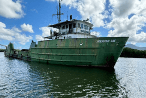 https://www.facebook.com/MaritimeSafetyQld/posts/derelict-ship-removal-at-trinity-inlet-%EF%B8%8Fwere-commencing-the-removal-of-the-unreg/122220892700203754/