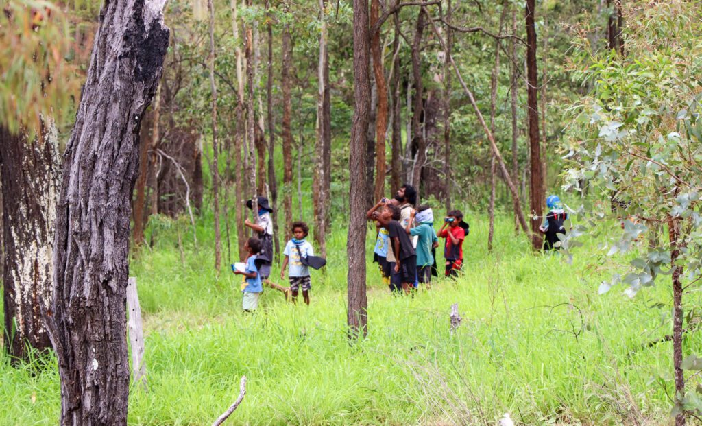 Woorabinda junior rangers (Photo supplied)